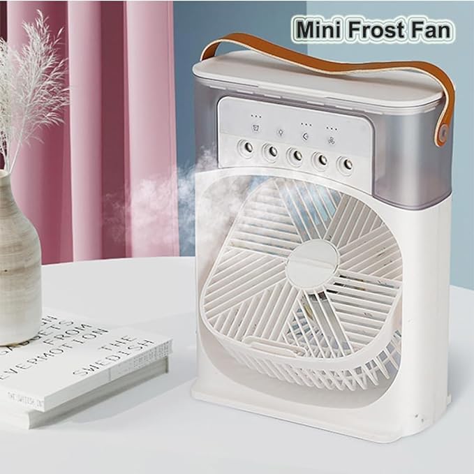 Keep you cool on the go - Cooling Fan With Ice