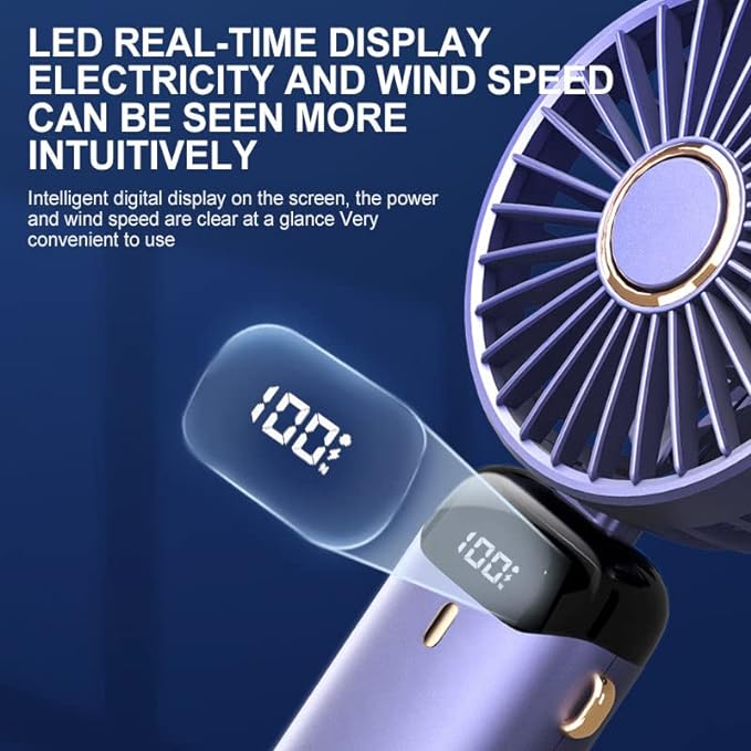 LED Digital Display Fan