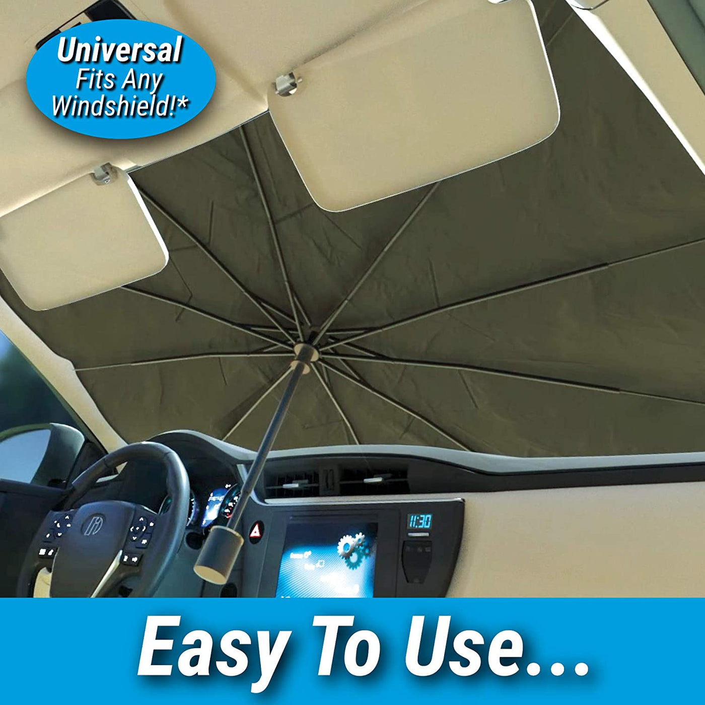 Stay shaded, stay happy - Car Windshield Sun Shade