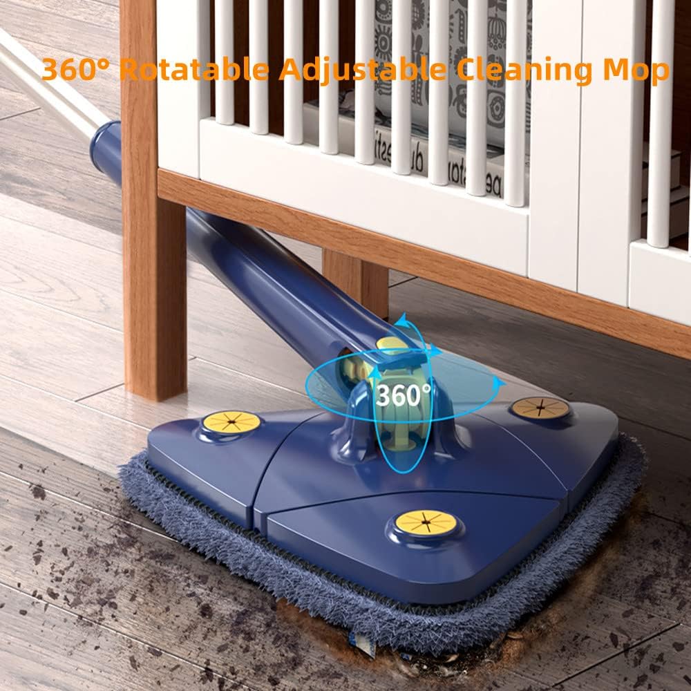 360 Rotating Adjustable Mop - ممسحة دوارة قابلة للتعديل 360 درجة