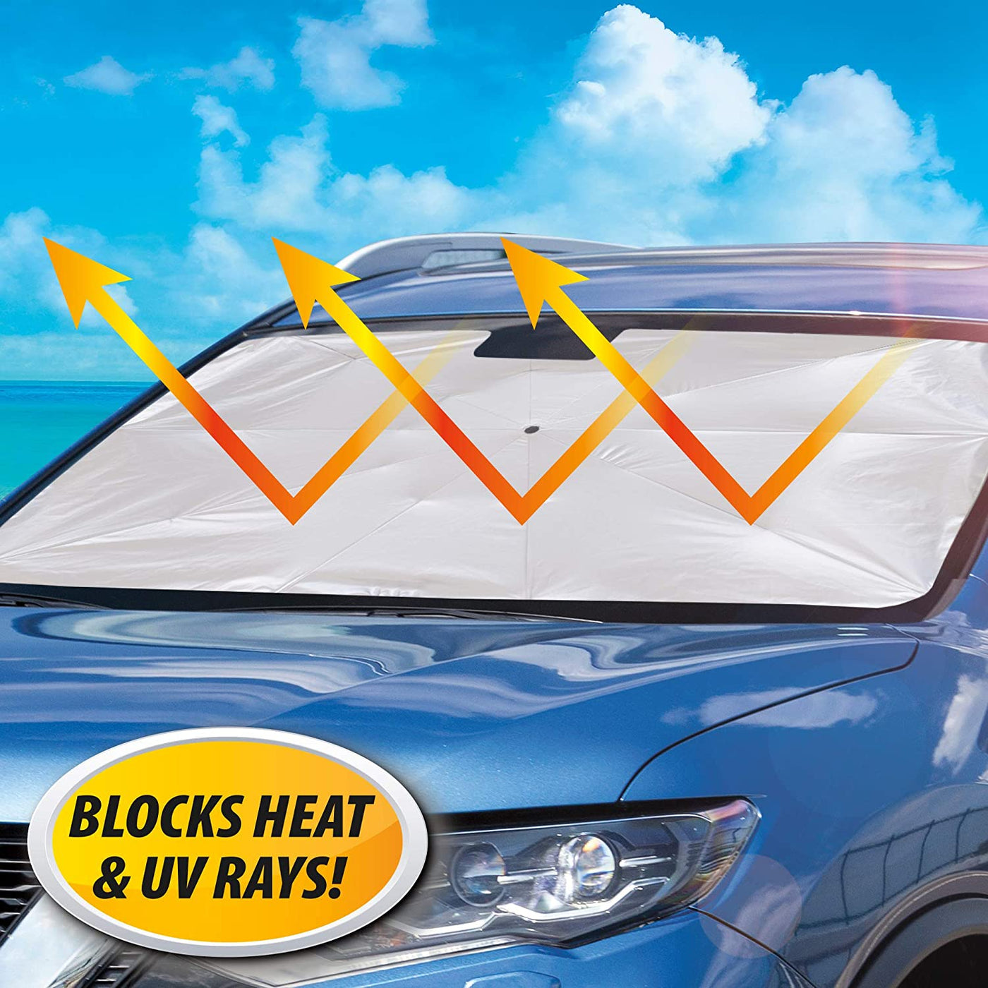 Stay shaded, stay happy - Car Windshield Sun Shade