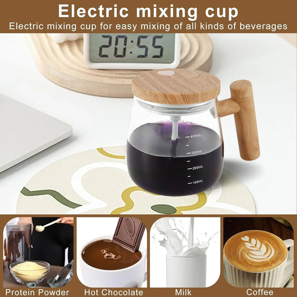 Electric Mixing Glass Mug