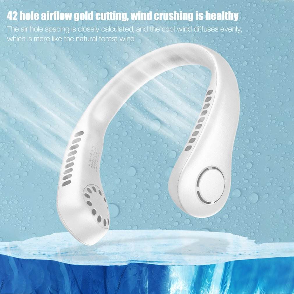 Keep yourself cool on the go - Neck Hanging Fan