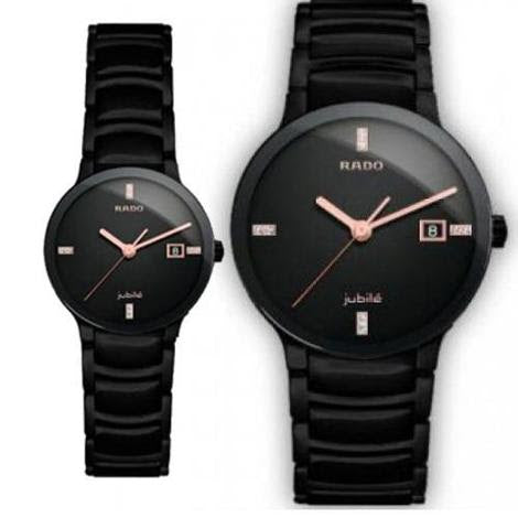 Round Couple Watch