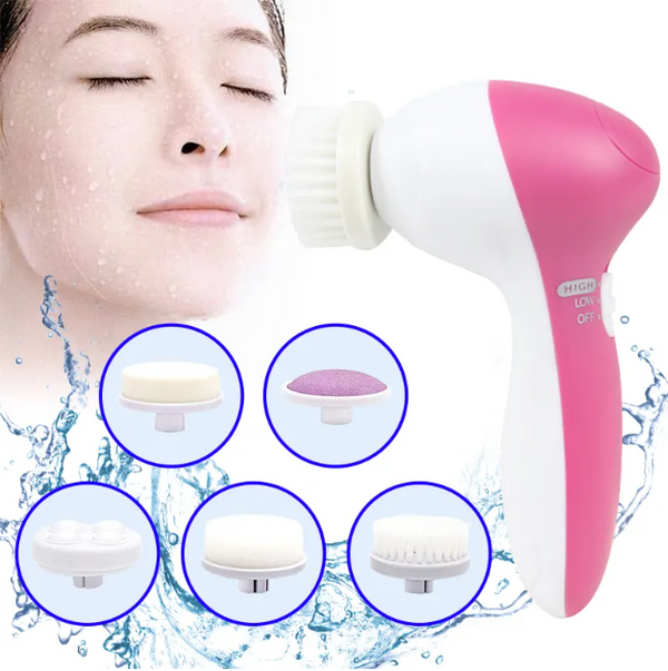 6-in-1 Face Cleansing Brush