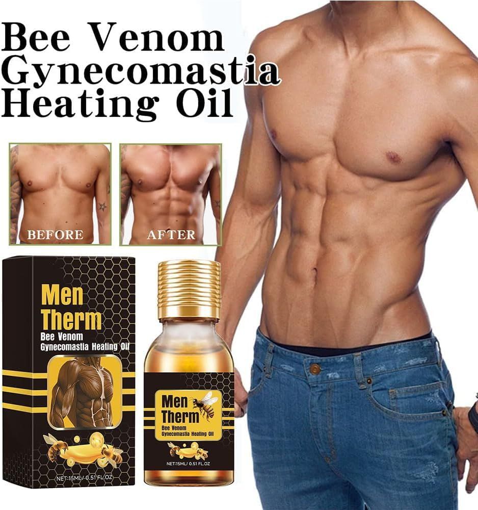 MenTherm Bee Venom Gynecomastia Oil