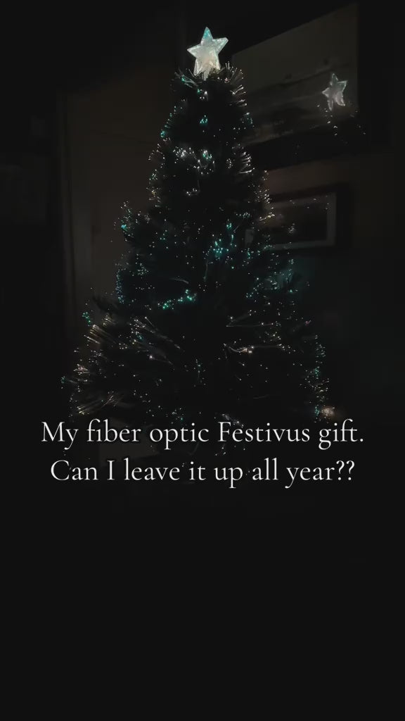 Artificial Fibre Christmas Tree